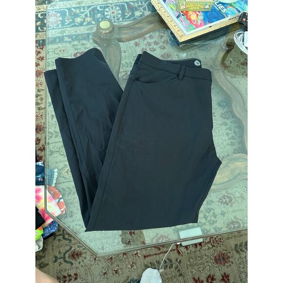 Vuori Men's Black Athletic Slim Fit Meta Pants Size 36 - Picture 5 of 9